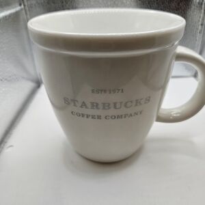 Starbucks 1971 White Coffee Mug
